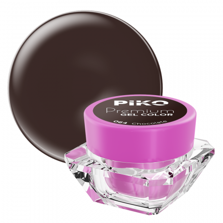 UNGHII - Gel UV color Piko, Premium, 064 Chocolate, 5 g