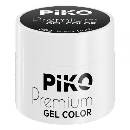 Gel UV color Piko, Premium, 5 g, 003 Black Pool [1]