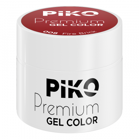 Gel UV color Piko, Premium, 5 g, 008, Fire Brick [1]