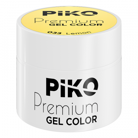 Gel UV color Piko, Premium, 5 g, 033 Lemon [1]