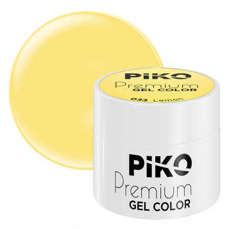 UNGHII - Gel UV color Piko, Premium, 5 g, 033 Lemon