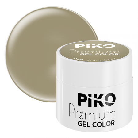 UNGHII - Gel UV color Piko, Premium, 5 g, 038 Warm Gray