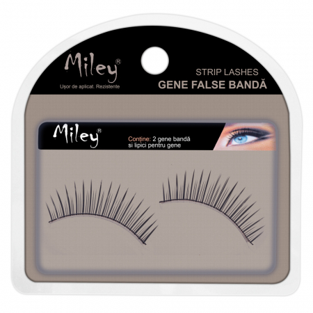 Gene false - Gene false banda, Miley, 07 + lipici pentru gene