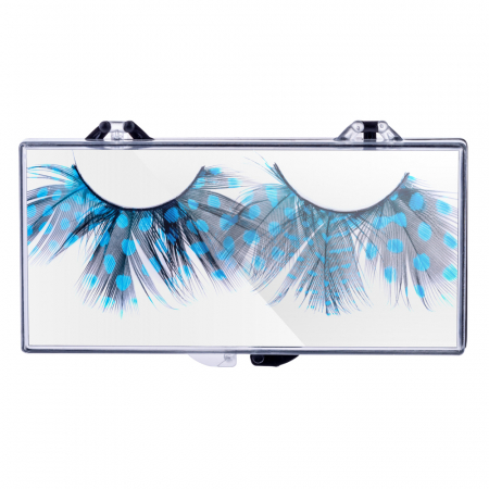 MACHIAJ - Gene false Lila Rossa fantasy, blue dots, nr. 21