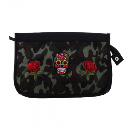 MACHIAJ - Gentuta pentru cosmetice Camouflage Top Choice 95894, 23x13x6 cm