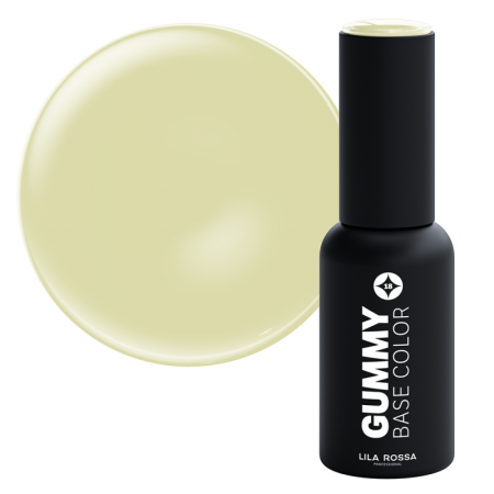 UNGHII - Gummy Base Color, Banana Cream, Lila Rossa, 7 ml