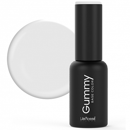 UNGHII - Gummy Base Color, Clear, Lila Rossa, 7 ml