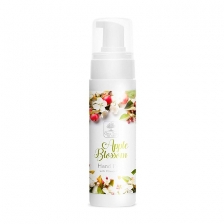 Manichiura clasica - Hand Foam Olive Tree Spa Clinic - Apple Blossom 200ml