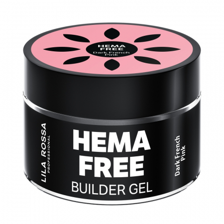 Hema Free gel de constructie unghii Lila Rossa Dark French Pink 50 g [1]