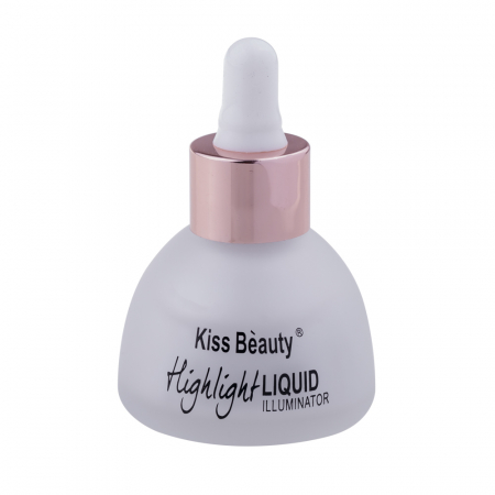 Iluminator lichid Kiss Beauty, Highlight, 30 ml, nuanta 01 [1]