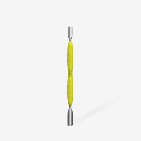Unghii tehnice - Instrument cuticule Staleks Pro UNIQ PQ-10/1 Yellow