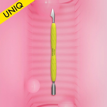 UNGHII - Instrument cuticule Staleks Pro UNIQ PQ-10/3 Yellow