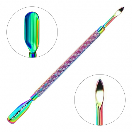 Import - Instrument indepartare cuticule pentru manichiura si pedichiura, Lila Rossa LRS-C620