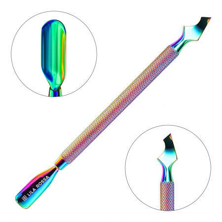 Import - Instrument indepartare cuticule pentru manichiura si pedichiura, Lila Rossa LRS-C640