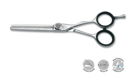 SALOANE - Kiepe Professional Foarfeca profesionala de filat dreapta 38 dinti 5.5 inci Master Feeling