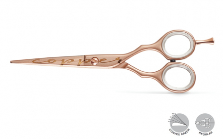 Ustensile frizerie si coafor - Kiepe Professional Foarfeca profesionala de tuns dreapta 5.5 inci 2453 Copper
