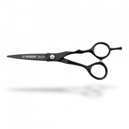 SALOANE - Kiepe Professional Foarfeca profesionala de tuns dreapta 5.5 inci Monster Cut Black Titanium