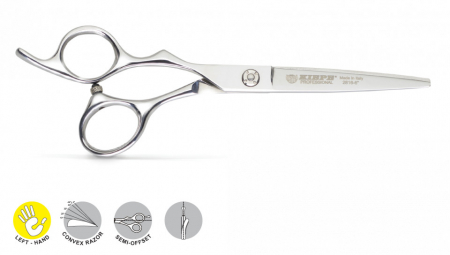 Foarfeci, pamatufuri - Kiepe Professional Foarfeca profesionala de tuns semi-offset pentru stangaci 6 inci Monster Cut Left