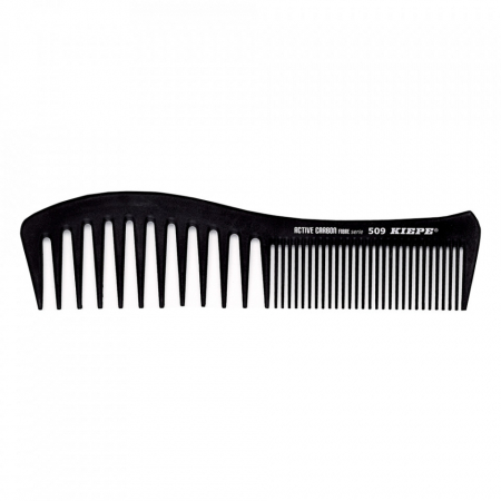Ustensile frizerie si coafor - Kiepe Professional Pieptan profesional din fibra de carbon Active Carbon 509