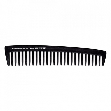 Ustensile frizerie si coafor - Kiepe Professional Pieptan profesional din fibra de carbon Active Carbon 519