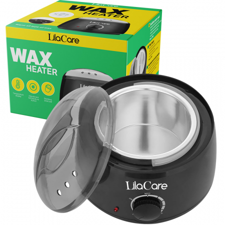 Kit epilare ceara granule cu aparat de epilat cu ceara, ulei dupa epilat, spatule ceara, incalzitor ceara Lila Care [1]