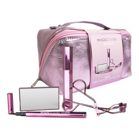 Import - Kit machiaj cu gentuta Rose Quartz Glam, Magic Studio, 90155