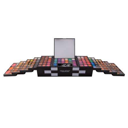 Kit makeup miss rose I'm A Diva trusa cu 148 farduri si set 24 pensule [1]