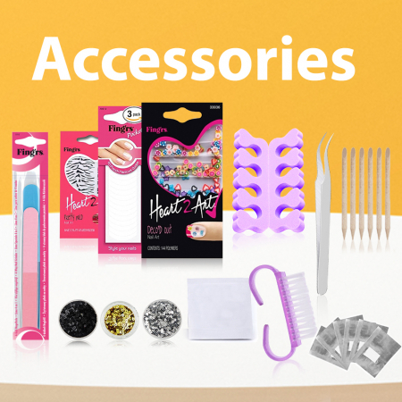 Kit oja semipermanenta 10 buc + lampa led/uv unghii + set nail art Sensationail [1]