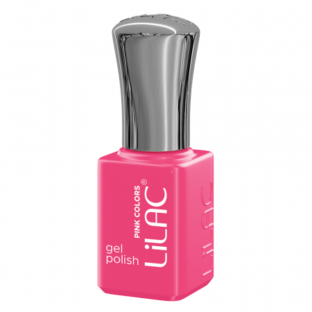 Kit oja semipermanenta, 12 oje Lilac, Pink colors, 10 culori + base coat + top coat [13]