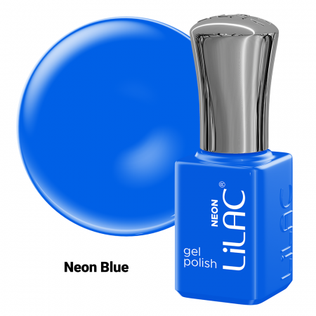 Kit oja semipermanenta Lilac, Neon colors, 12 oje: 10 culori, base coat si top coat [2]