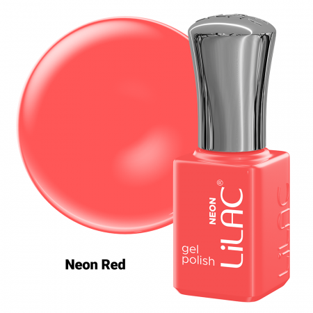 Kit oja semipermanenta Lilac, Neon colors, 12 oje: 10 culori, base coat si top coat [1]