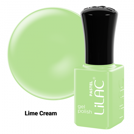 Kit oja semipermanenta Lilac, Pastel colors, 12 oje : 10 culori, base coat, top coat [9]