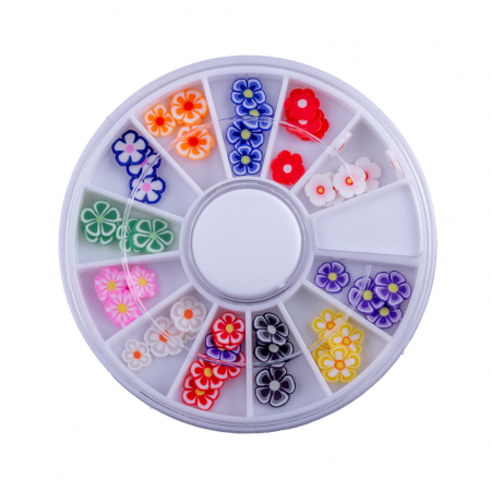 Kit unghii gel Vibrant Red, Piko, cu lampa UV LED 90 W, cu set 12 geluri color, degresant, primer, top, baza, pensule, decoratiuni [3]