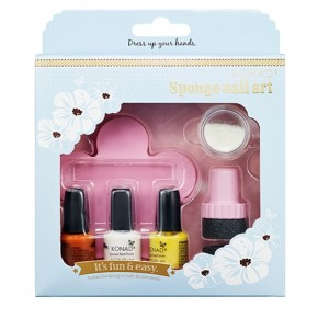 UNGHII - Konad set sponge set 2 - yellow, orange