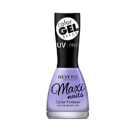 Import - Lac de unghii cu efect de gel Maxi Color Gel, Revers, 15ml - Nr 062 Mov