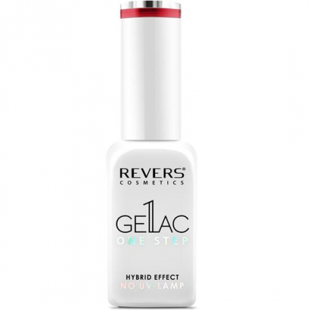Import - Lac de unghii Gellac 1 Step, Hybrid Effect, Non UV, Revers, 38 Rosu, 10 ml