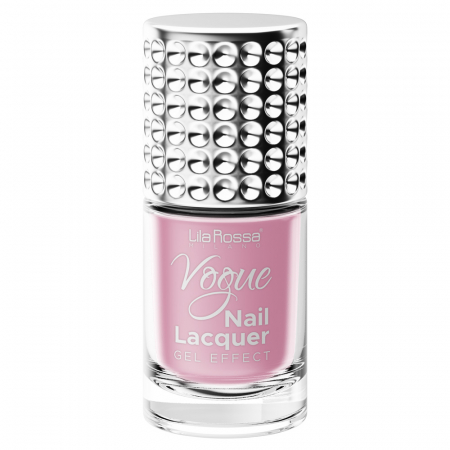 UNGHII - Lac de unghii, Lila Rossa, Vogue, gel effect, 10 ml, Pink