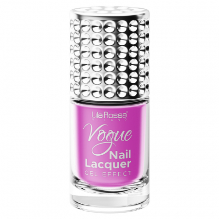 UNGHII - Lac de unghii, Lila Rossa, Vogue, gel effect, 10 ml, Lara