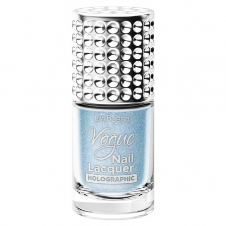 UNGHII - Lac de unghii, Lila Rossa, Vogue, Holographic, 10 ml, Winged