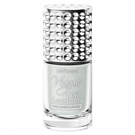 UNGHII - Lac de unghii, Lila Rossa, Vogue, Holographic, 10 ml, Heavenly