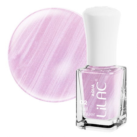 UNGHII - Lac de unghii Lilac, Aqua, 6 g, Charm