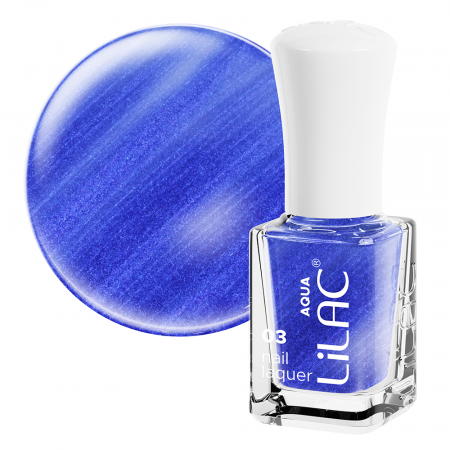 UNGHII - Lac de unghii Lilac, Aqua, 6 g, Enchantres