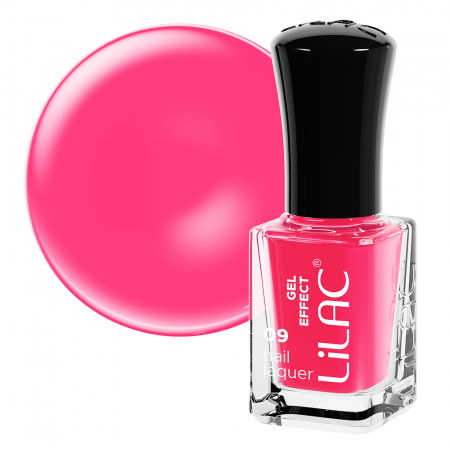 UNGHII - Lac de unghii Lilac, Gel Effect, 6 g, Pink