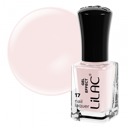 UNGHII - Lac de unghii Lilac, Gel Effect, 6 g, Be nude