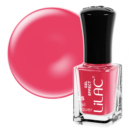 UNGHII - Lac de unghii Lilac, Gel Effect, 6 g, Baronesse