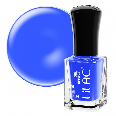 UNGHII - Lac de unghii Lilac, Gel Effect, 6 g, Blue