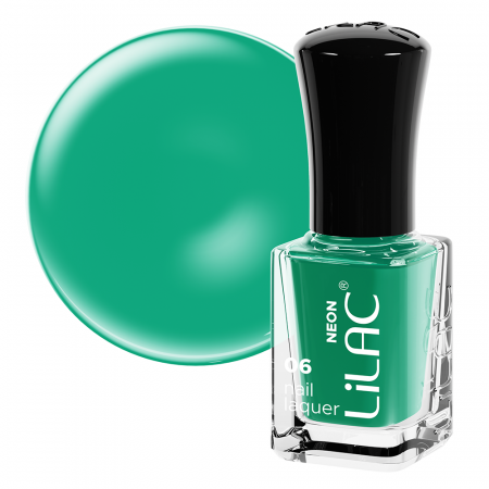 UNGHII - Lac de unghii Lilac, Neon, 6 g, Tropic Green