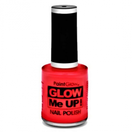 Lac de unghii Neon, stralucitor in lumina UV, Glow me up! , A06 Rosu [0]