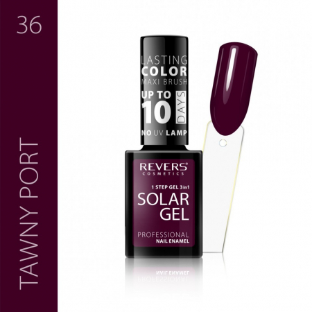 Oja clasica - Lac de unghii Solar Gel 3 in 1 Revers 36 Tawny Port 12 ml
