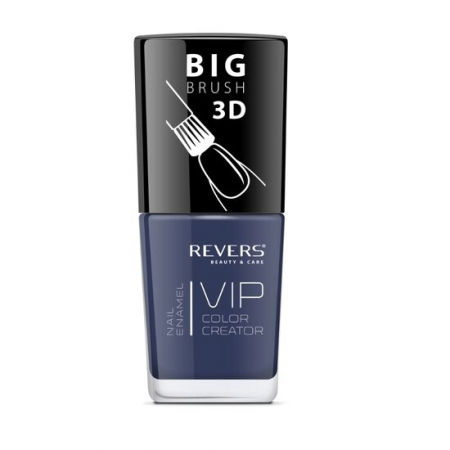 UNGHII - Lac de unghii Vip, 3D, Revers, albastru, Lucios, 12 ml, Nr 010